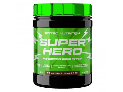 scitec nutrition superhero pre workout 285 g