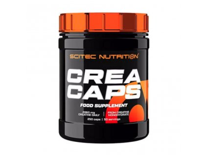 scitec nutrition crea caps kreatin 250 kapsli