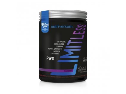 nutriversum limitless pre workout 380 g