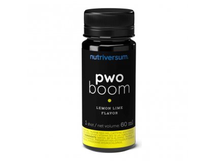 nutriversum pwo boom pre workout citron