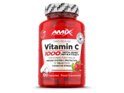 AMIX Vitamin C 1000 mg, 100 kapslí