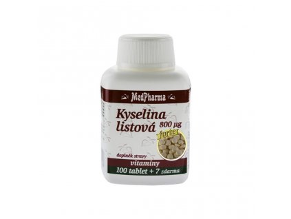 medpharma kyselina listova 800 g 107 tablet