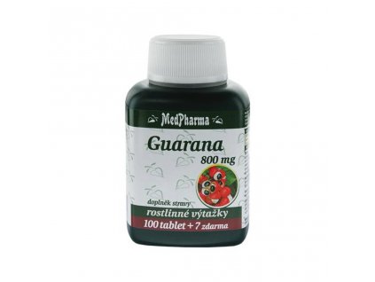 medpharma guarana 800 mg 107 tablet