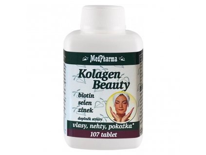 medpharma kolagen beauty biotin selen zinek 107 tablet