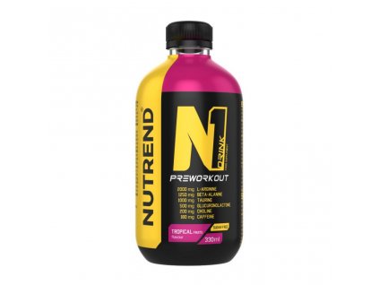nutrend n1 drink pre workout 330 ml