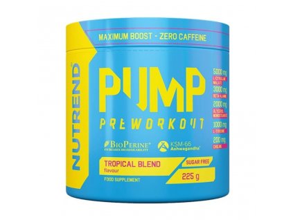 nutrend pump pre workout 225 g