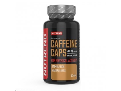 nutrend caffeine kofein caps 60 kapsli