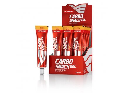 Nutrend Carbosnack s kofeinem 50g (Příchuť Meruňka)