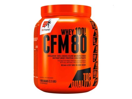 extrifit cfm instant whey protein 80 1000 g