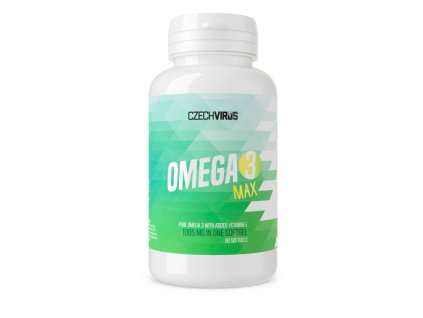 czech virus omega 3 max 90 kapsli