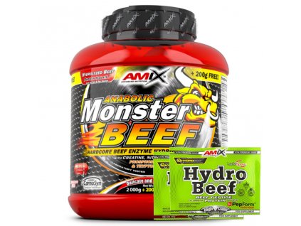 amix nutrition anabolic monster beef 2200g tester