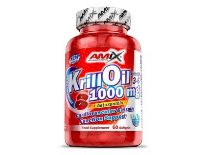 amix krilovy olej 1000 mg 60 kapsli