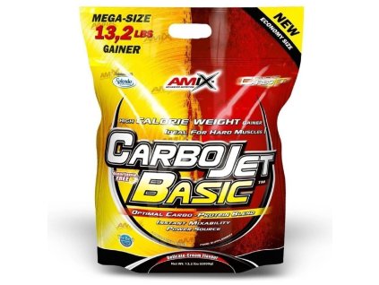 AMIX CarboJet Basic (Obsah 6000 g, Příchuť vanilka)