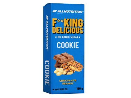 allnutrition fitking delicious cookie 150 g choco peanut