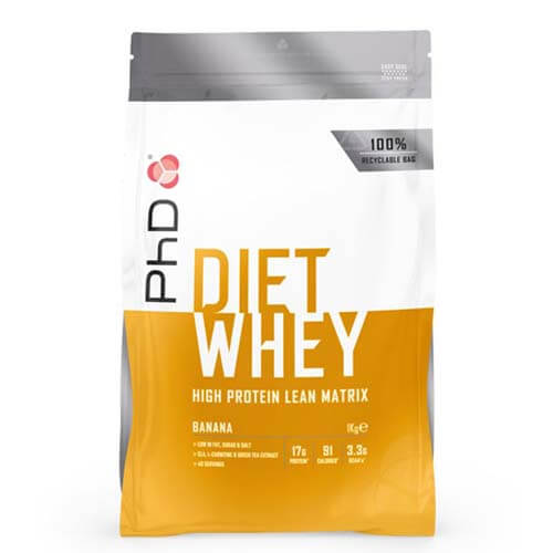 PhD Nutrition Diet Whey Protein, 1000 g Příchuť: čokoláda/arašídové máslo