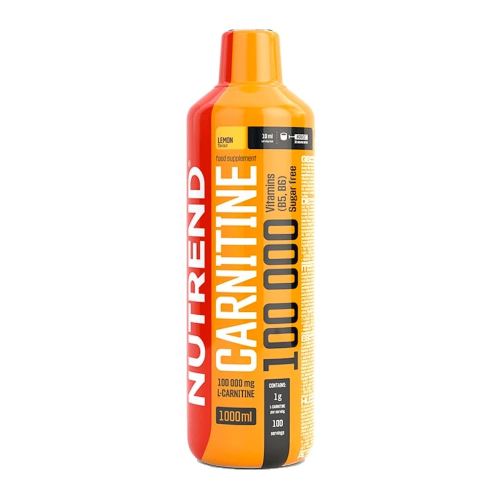 Nutrend Carnitine 100000, 1000 ml Příchuť: citron