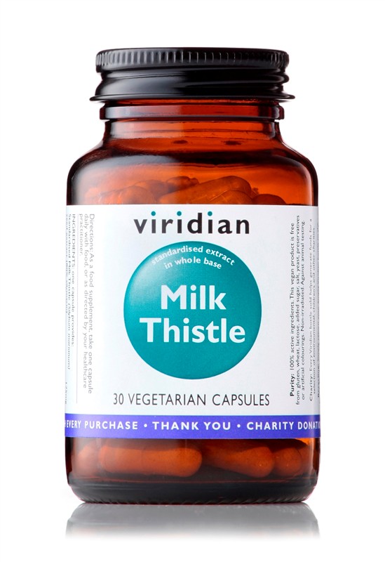 Viridian Milk Thistle 90 kapslí