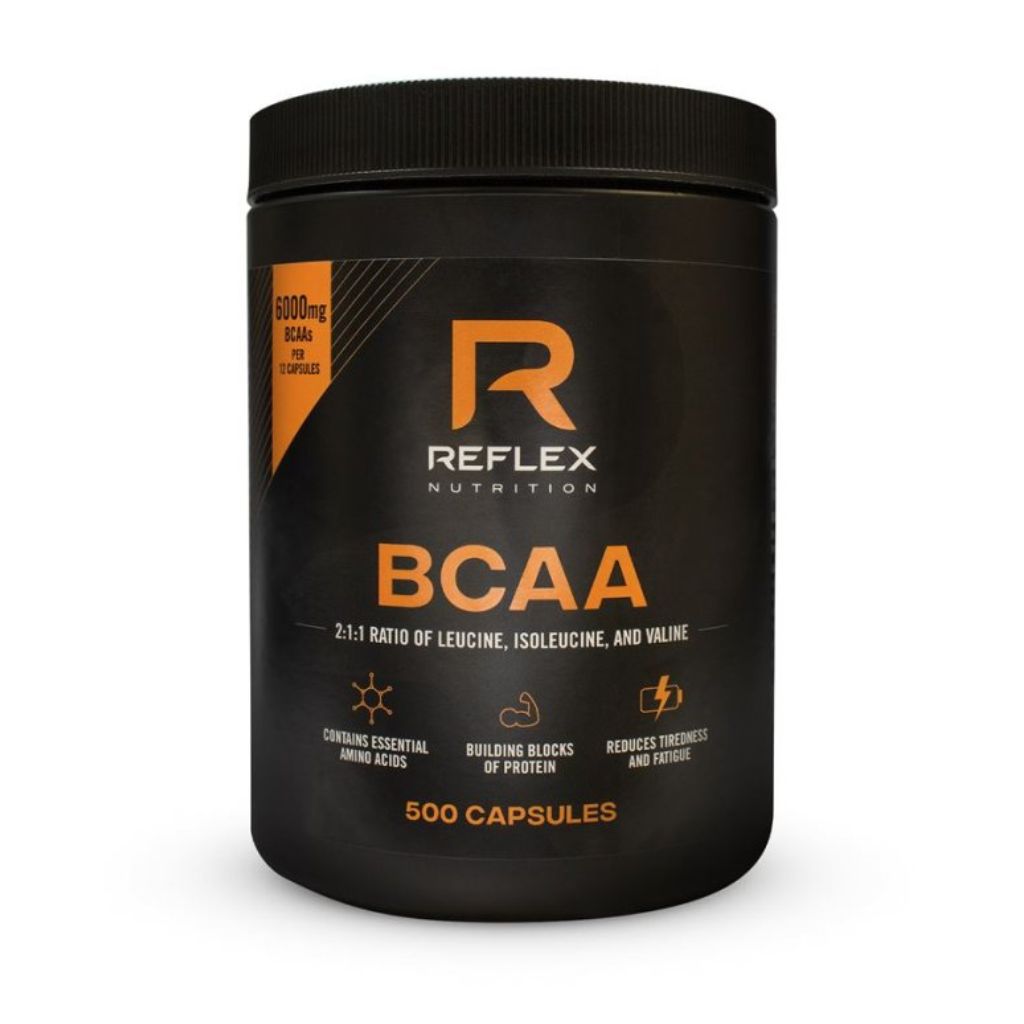 Reflex Nutrition BCAA, 500 kapslí - EXP 30/06/24 Balení: 500 kapslí