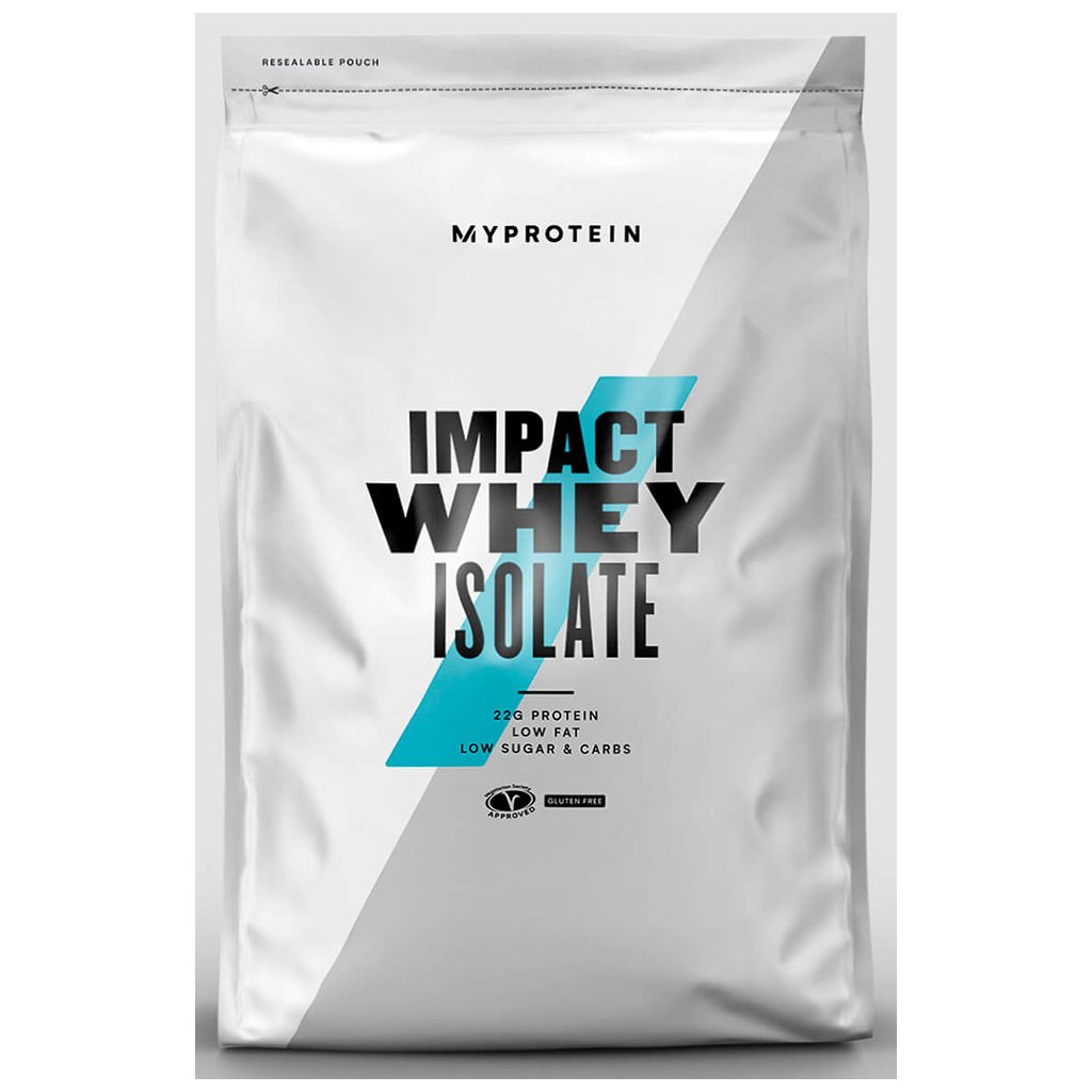 MyProtein Impact Whey ISOLATE, 2500 g Příchuť: jahoda