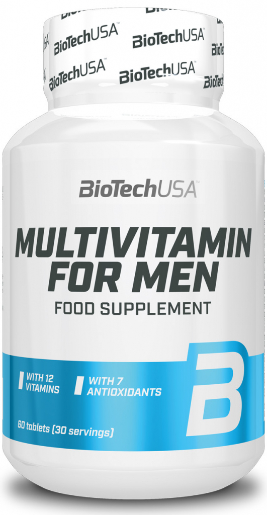 BioTech USA MultiVitamin for men, 60 tablet