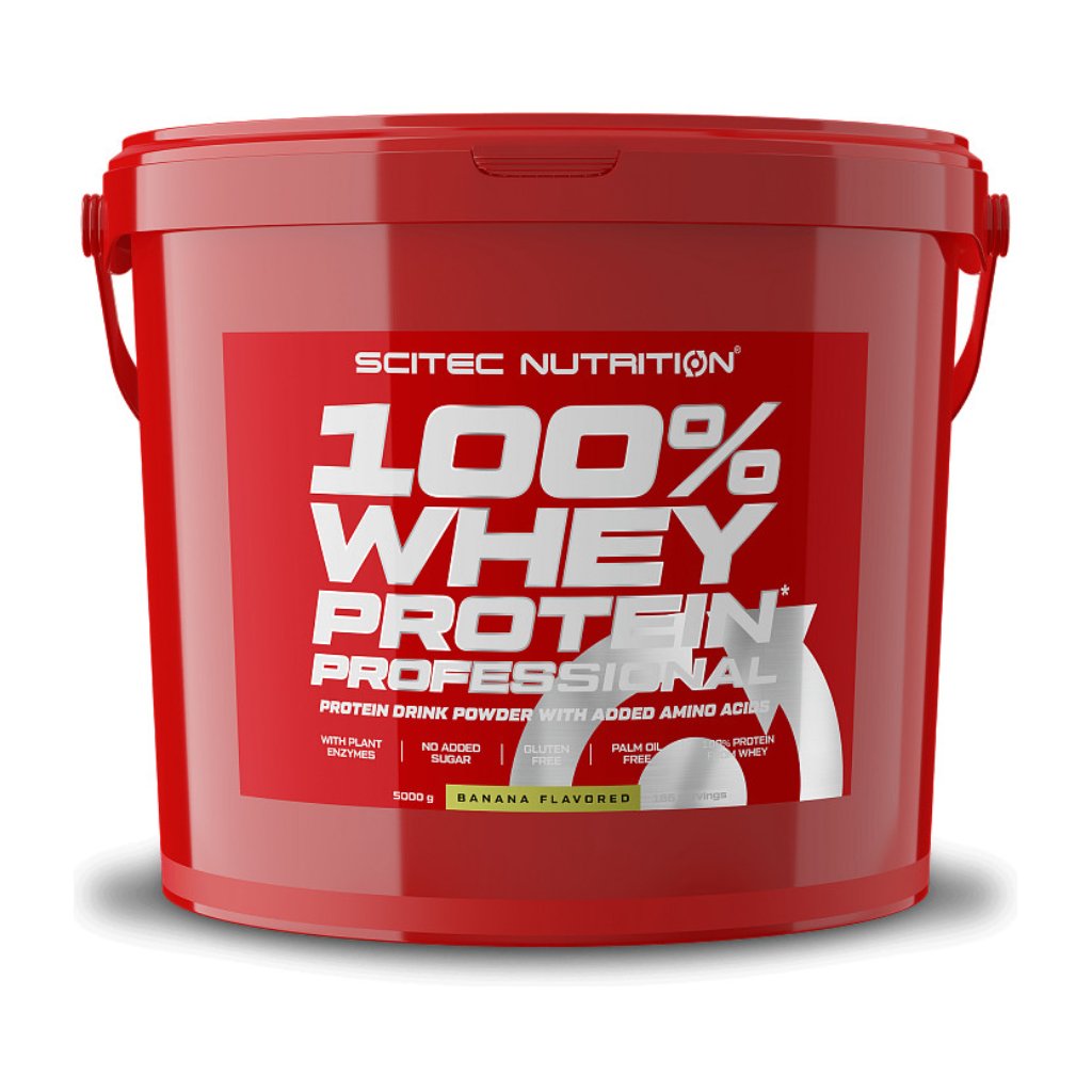 Scitec Nutrition 100% Whey Protein Professional, 5 kg Příchuť: čokoláda/oříšek