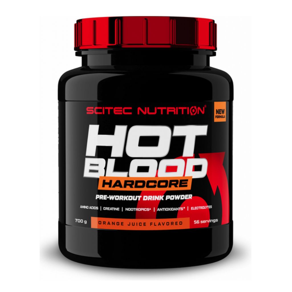 Scitec Nutrition Hot Blood HARDCORE, 700 g Příchuť: tropický punč