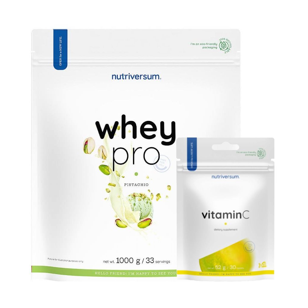 Nutriversum Whey Protein Pro 1000 g Příchuť: jahoda