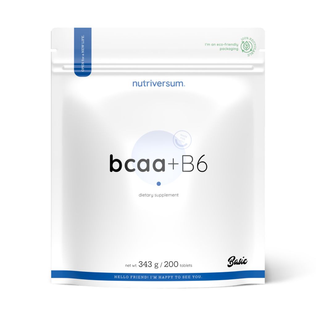 Nutriversum BCAA + B6, 200 tablet