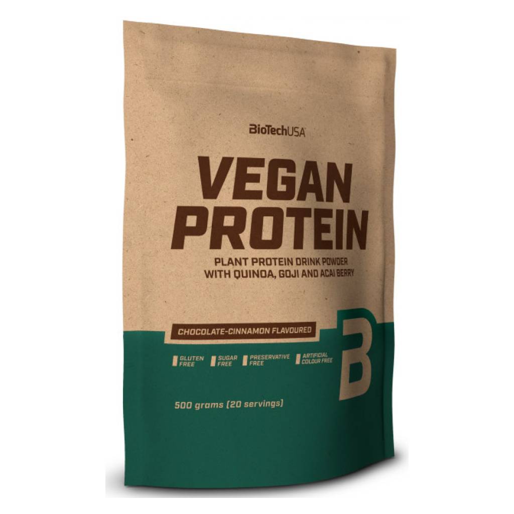 BioTech USA Vegan Protein, 500 g Příchuť: lesní ovoce