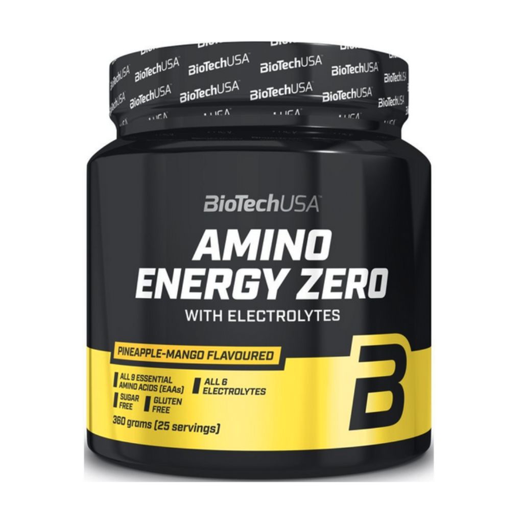 BioTech USA Amino Energy Zero s Elektrolyty, 360 g Příchuť: Mango/Ananas
