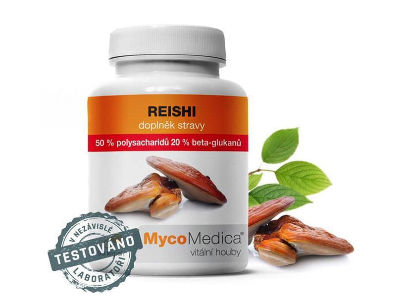 MycoMedica Reishi 50 % 90 kapslí