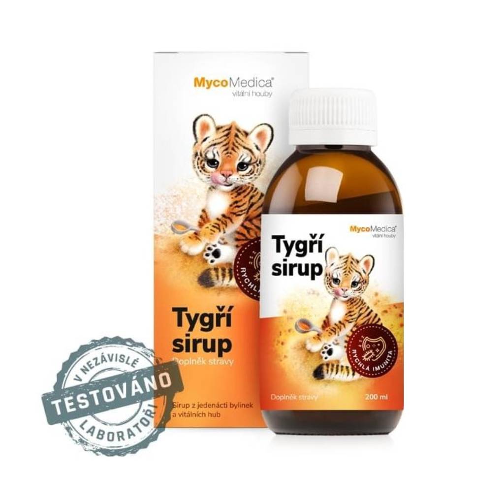 MycoMedica Tygří sirup 200 ml