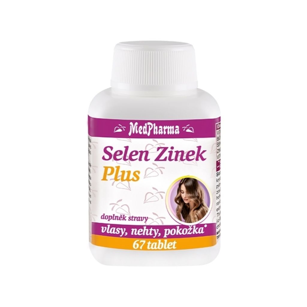 MedPharma Selen Zinek Plus, 67 tablet