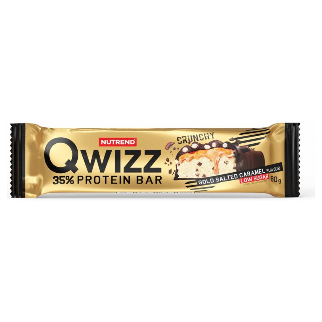 Nutrend Qwizz Protein Bar, 60 g Příchuť: arašídové máslo