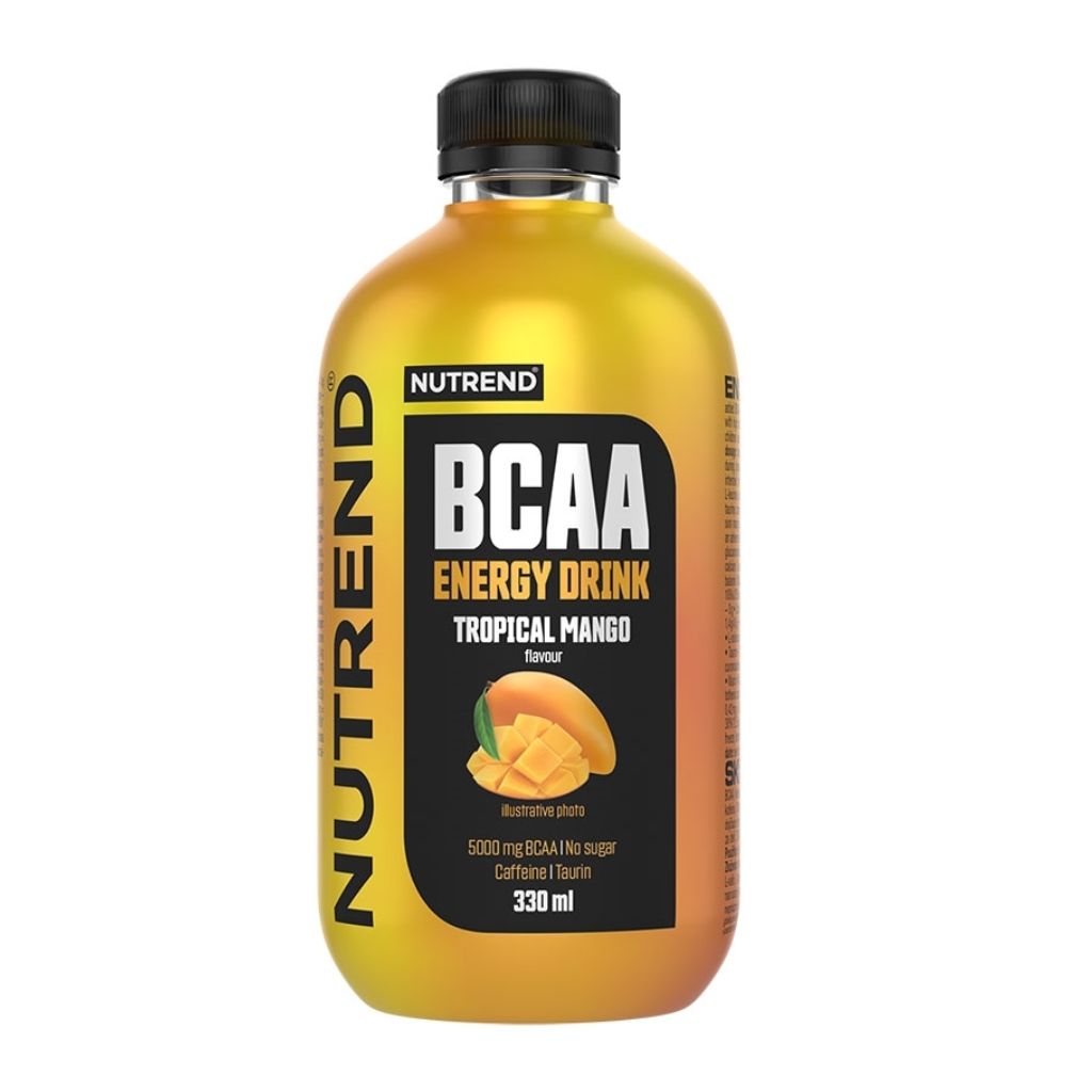 Nutrend BCAA Energy Drink, 330 ml Příchuť: mango