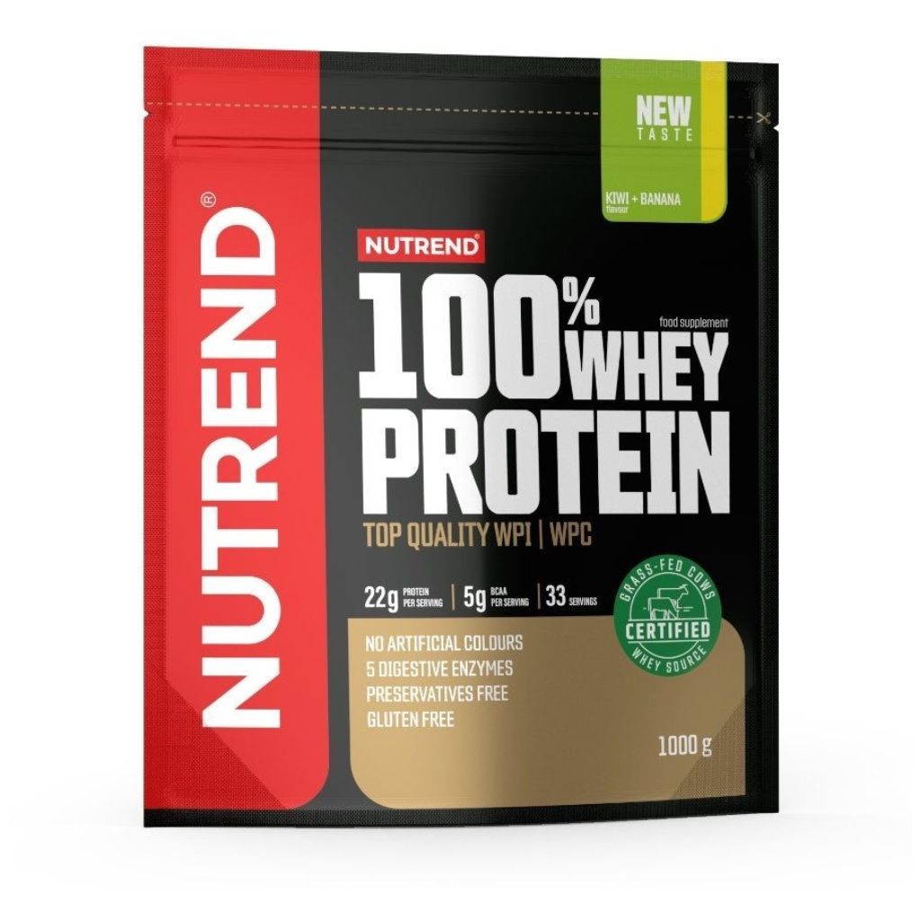 Nutrend 100% Whey Protein NEW, 1000 g Příchuť: vanilka