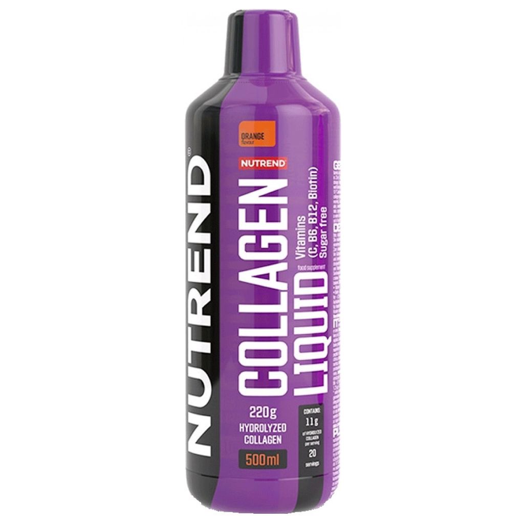 Nutrend COLLAGEN LIQUID, 500 ml Pomeranč