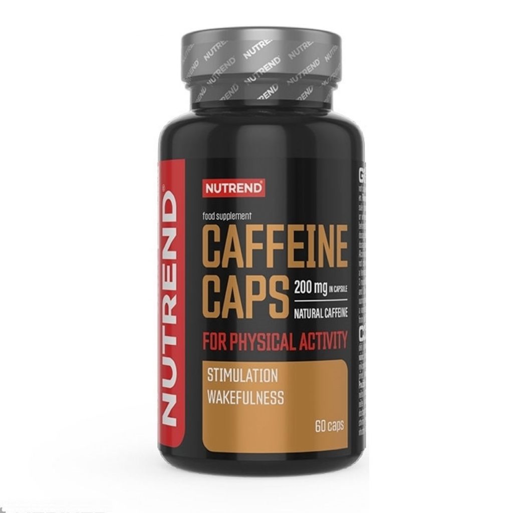 Nutrend Caffeine (Kofein) Caps, 60 kapslí