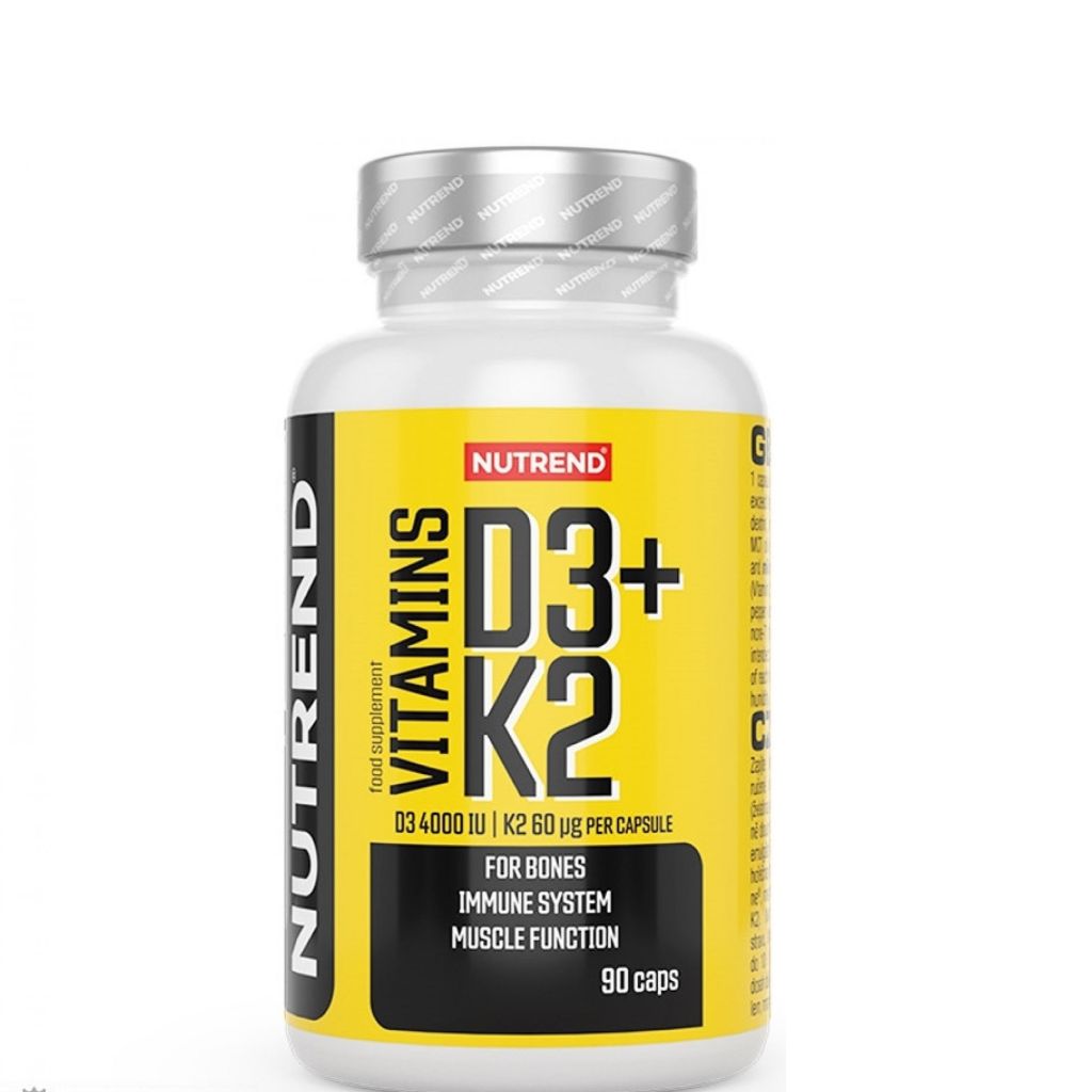 Nutrend Vitamín D3+K2, 90 tablet