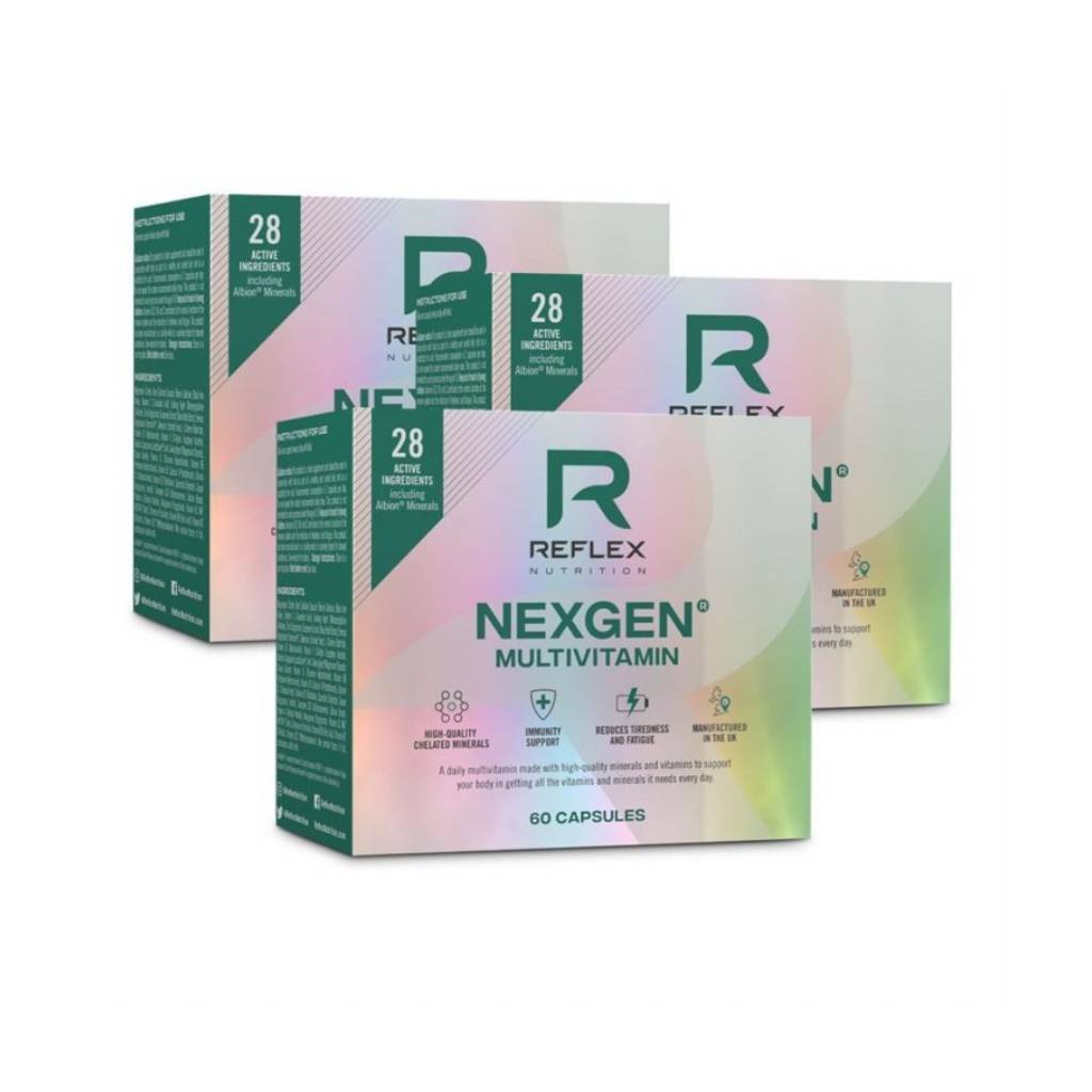 Reflex Nutrition Nexgen 60 kapslí, 2 + 1 ZDARMA