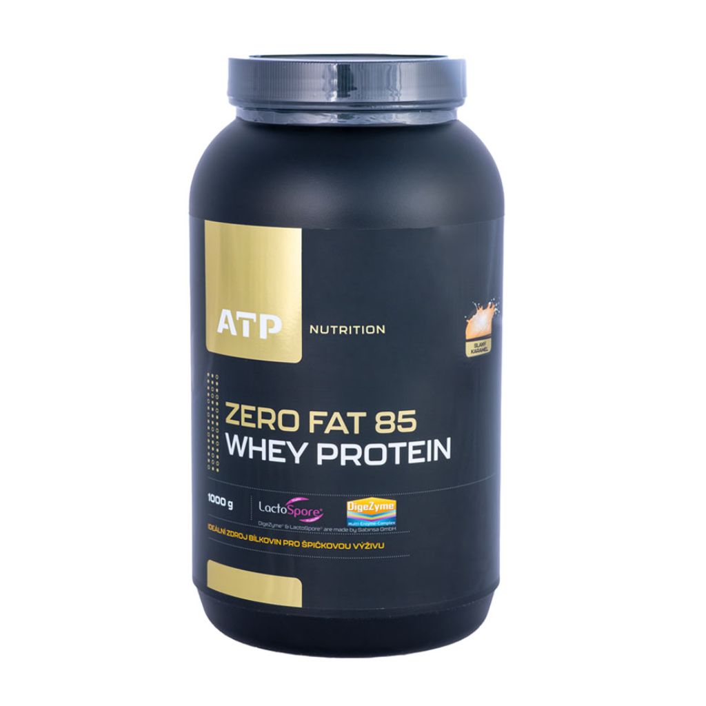 ATP Nutrition Zero Fat 85 Whey Protein, 1000 g Příchuť: bílá čokoláda