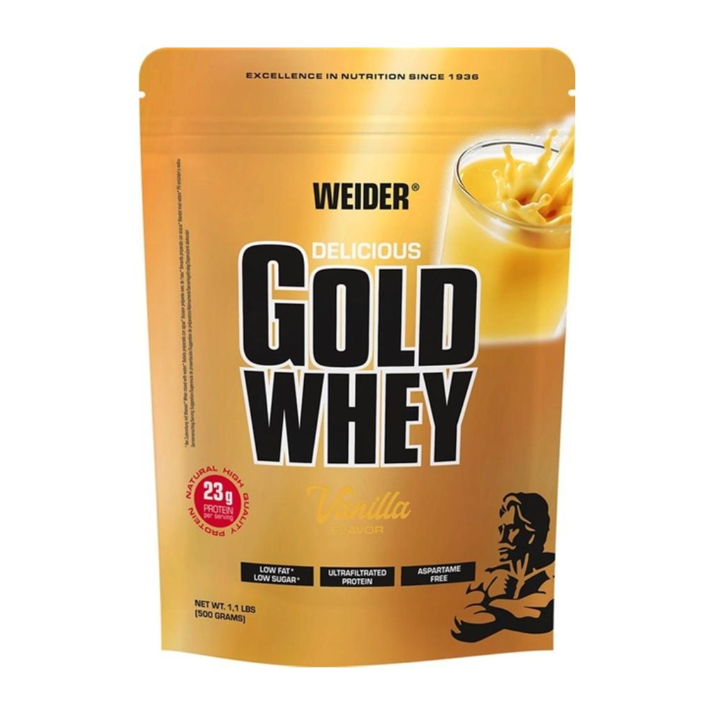 Weider Gold Whey Protein, 500 g Příchuť: vanilka