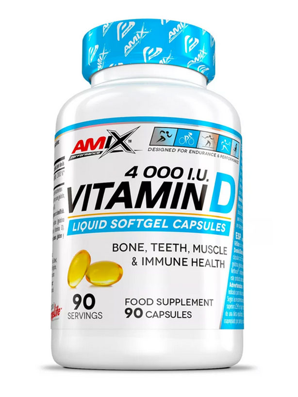 Amix Vitamín D 4000 I.U. 90 kapslí