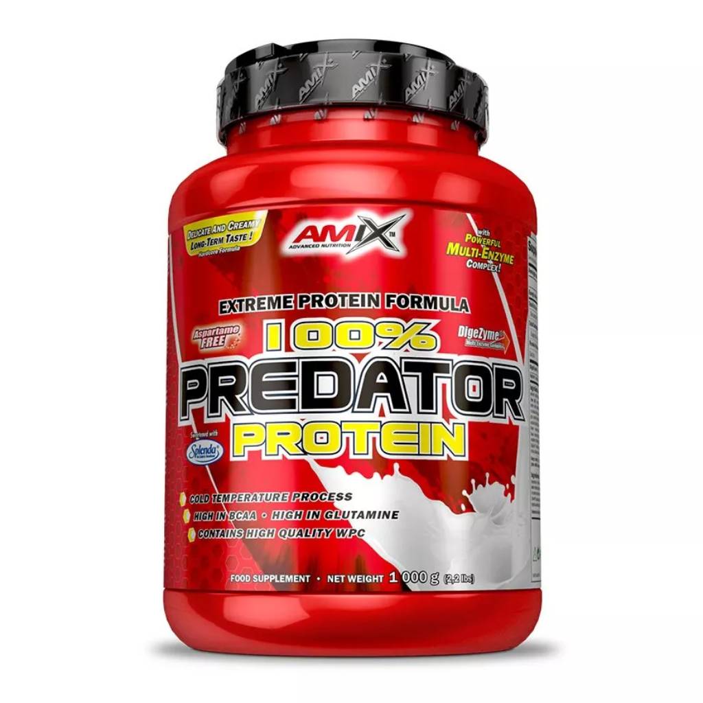 AMIX 100% Predator Protein, 1000 g Příchuť: čokoláda