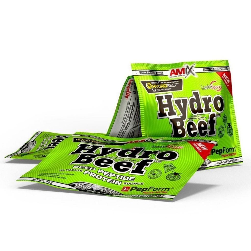 Amix Hydro Beef, 40 g Příchuť: Mocha/Čokoláda/Káva