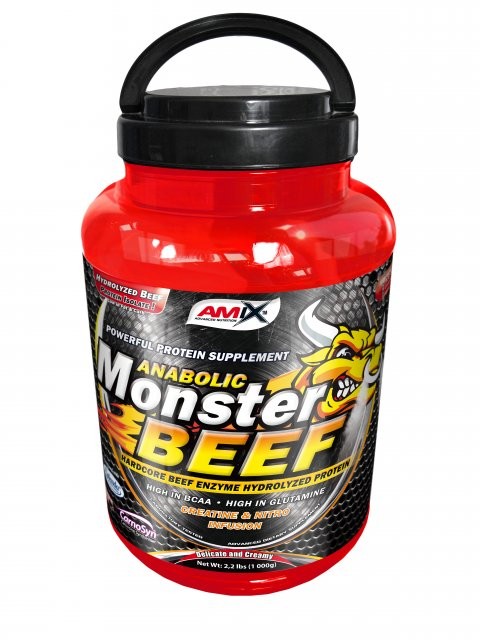 AMIX Anabolic Monster Beef 1000 g Příchuť: lesní ovoce