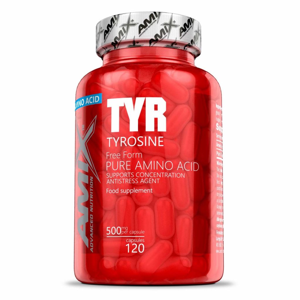 AMIX Tyrosine 500 mg, 120 kapslí