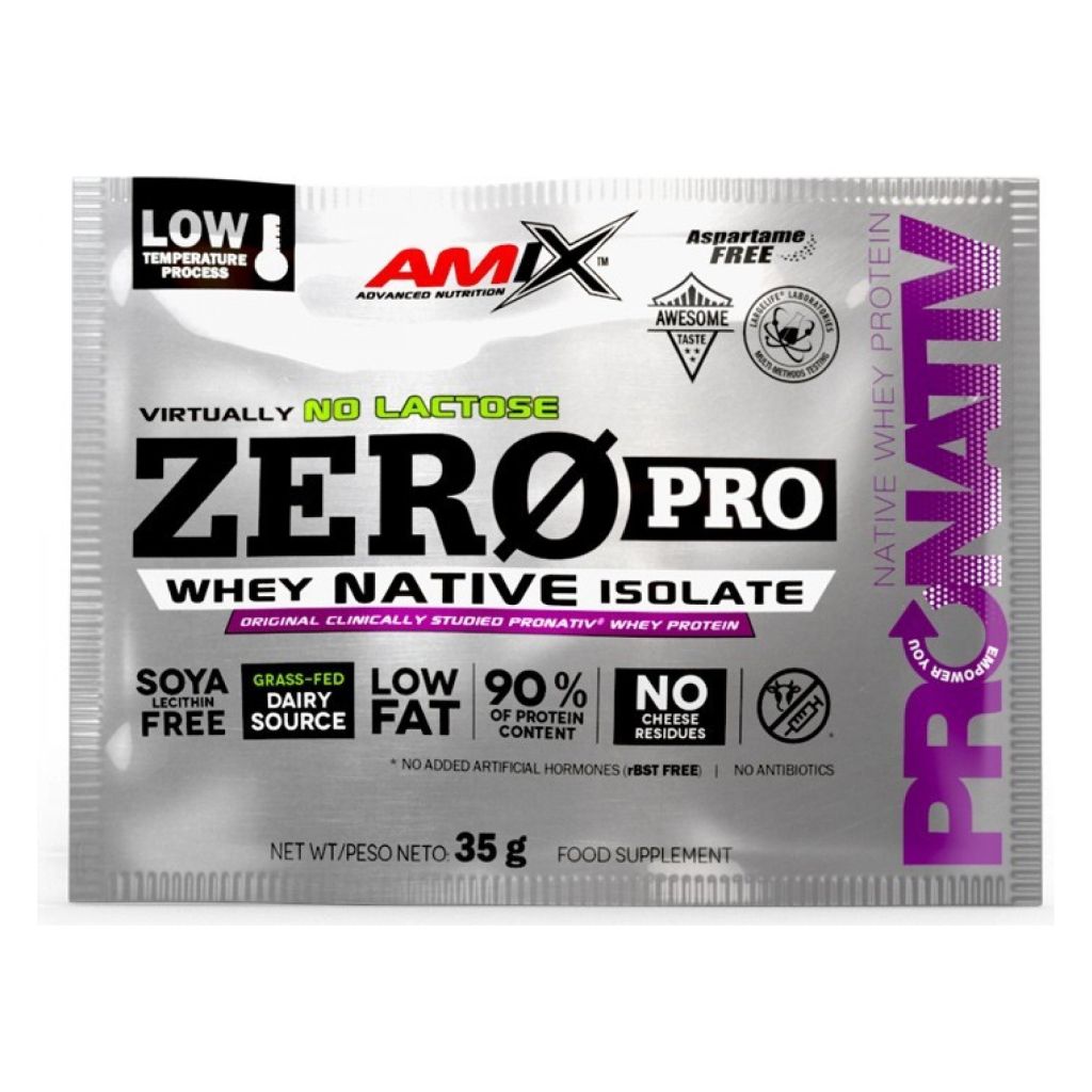 Amix ZeroPro Protein, TESTER 35 g Příchuť: bílá čokoláda