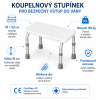 Koupelnový schůdek CM 2016 – bezpečný vstup do vany