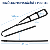 Popruh pro snadnější vstávání z postele – lůžkový žebřík s madly